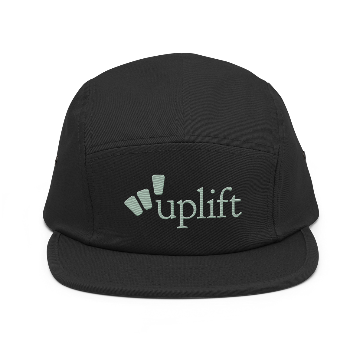 uplift five-panel cap - charcoal / sage