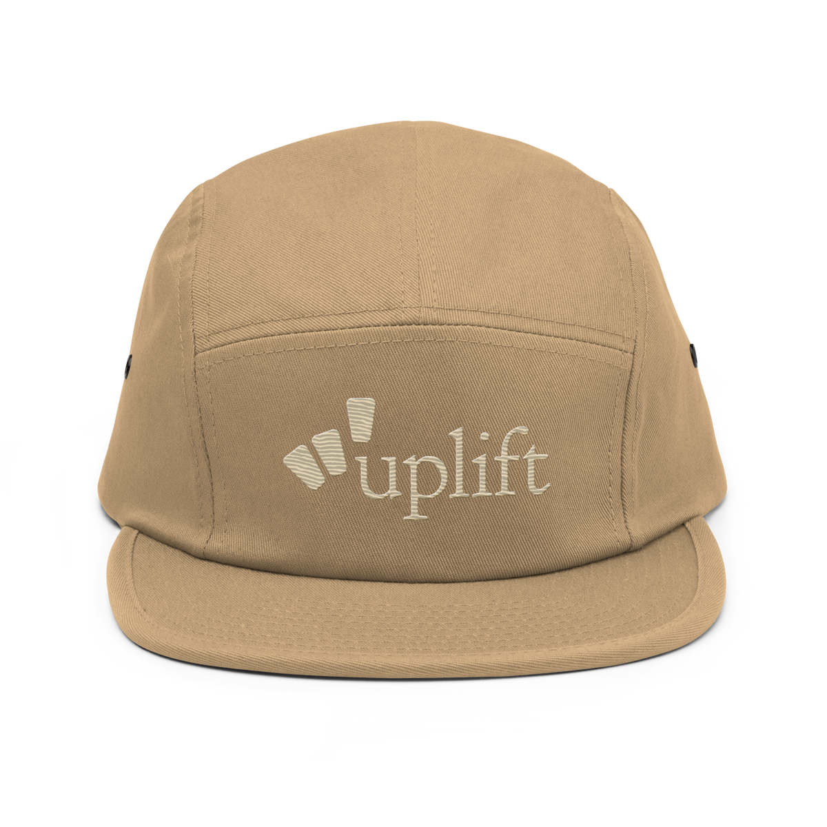 uplift five-panel cap - sand / sand