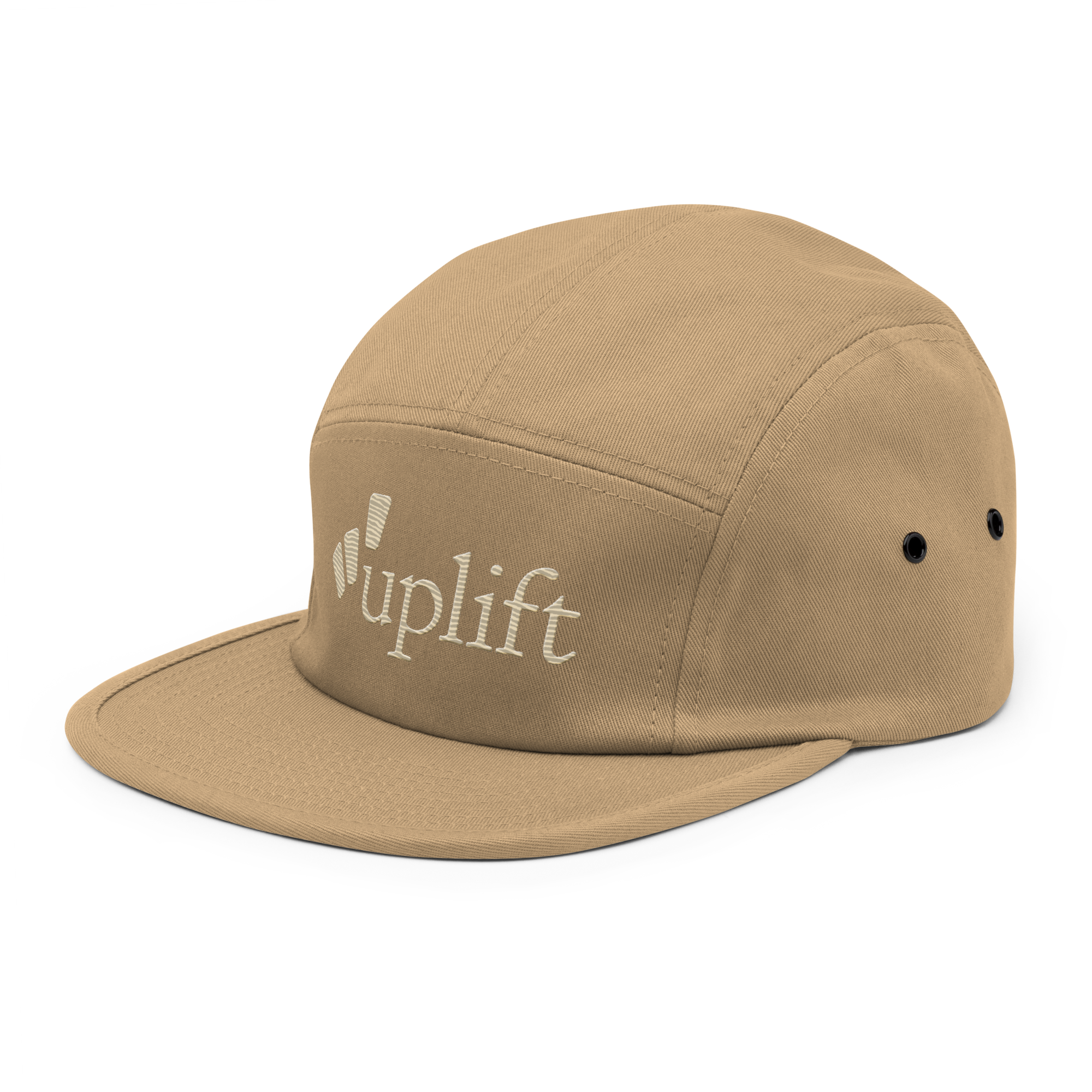 uplift five-panel cap - sand / sand