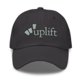 uplift classic dad hat - charcoal / sage