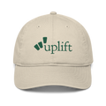 uplift baseball cap - cream / emerald