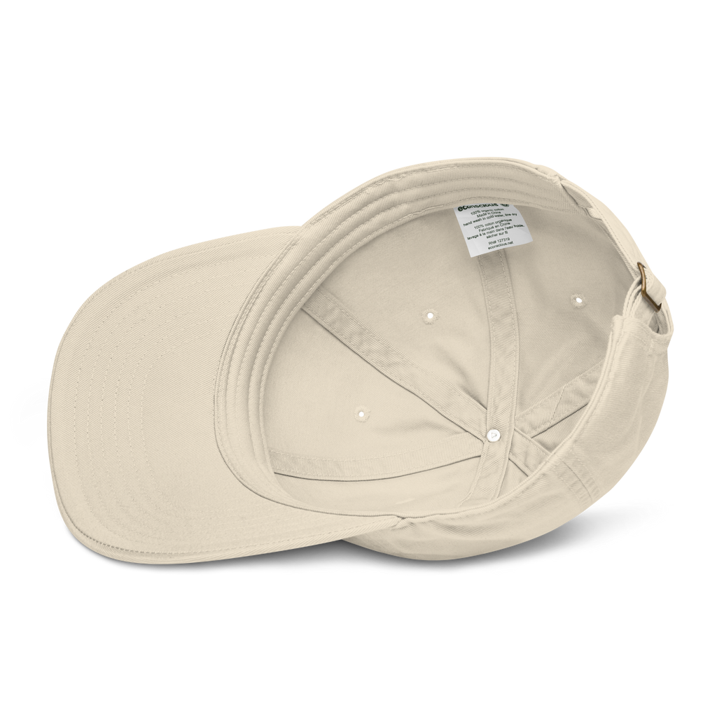 uplift baseball cap - cream / emerald