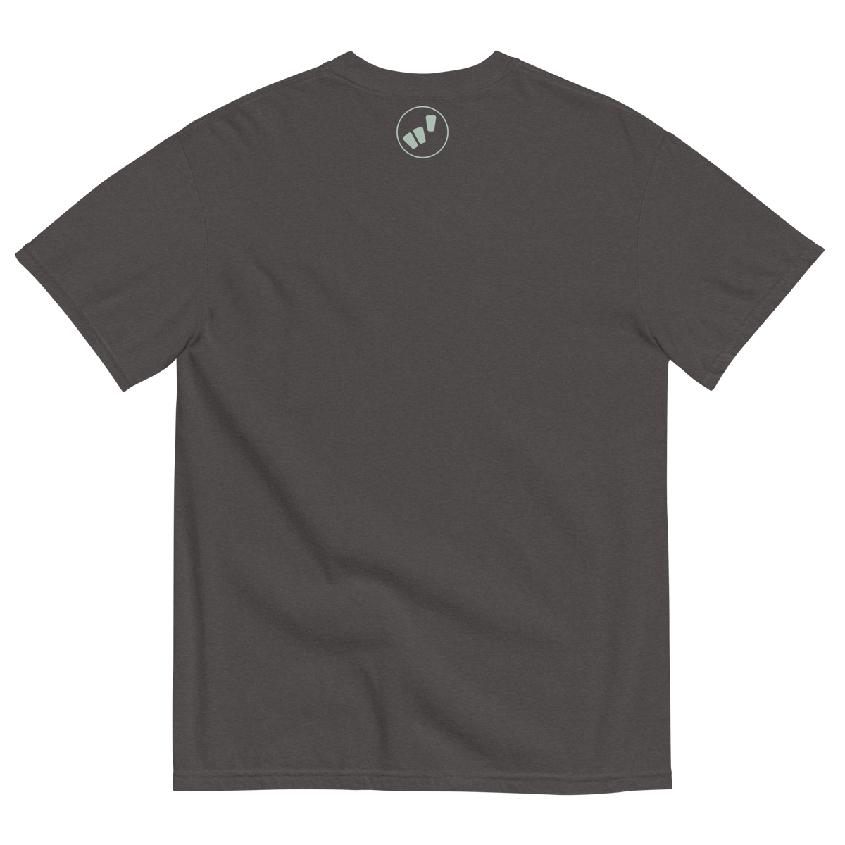 uplift classic t-shirt - charcoal / sage